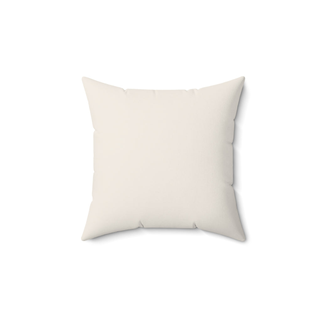 Aroven Care Script Accent Pillow — Elegant Decorative Throw Pillow