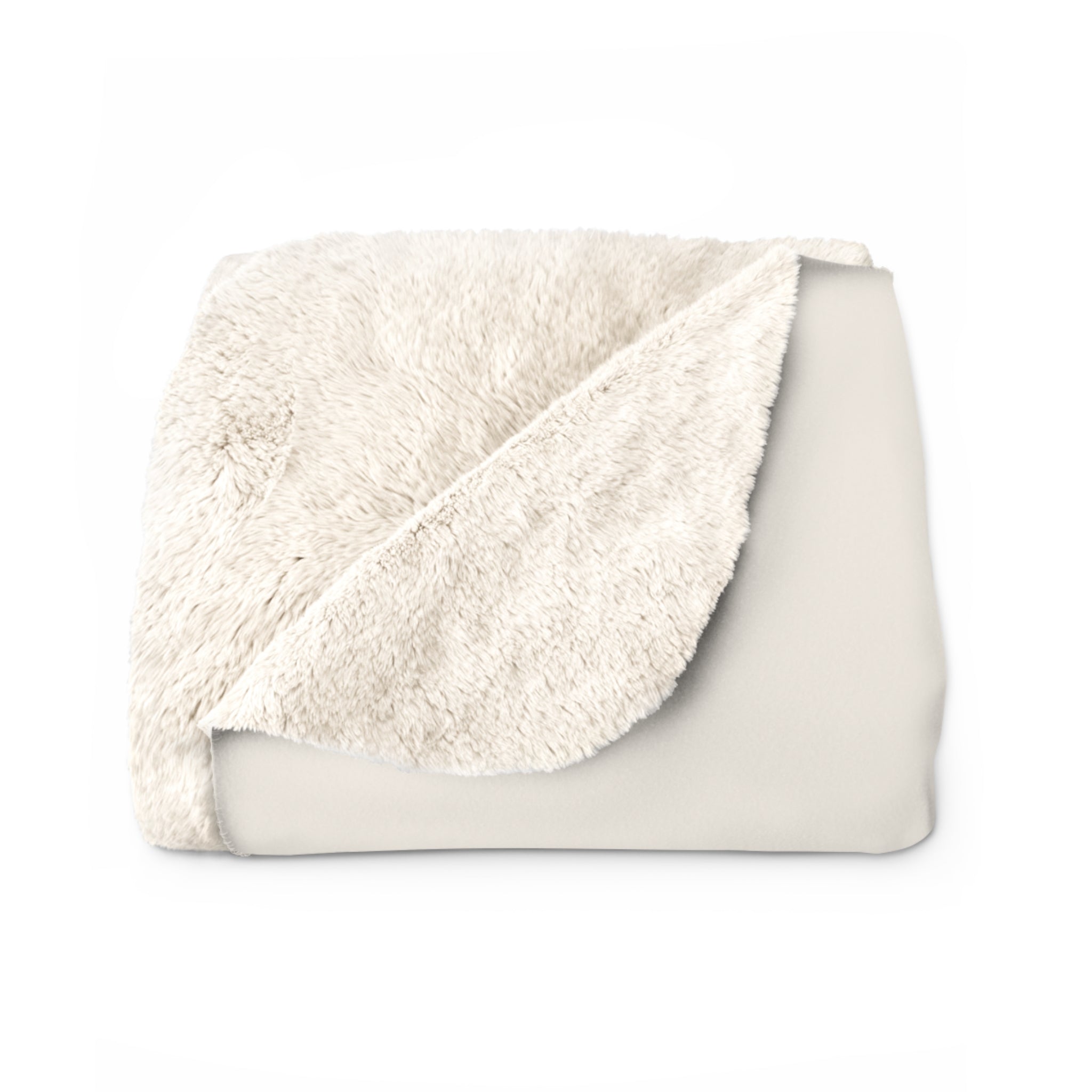 Personalized Sherpa Blanket — Cozy Fleece Throw with Custom Name