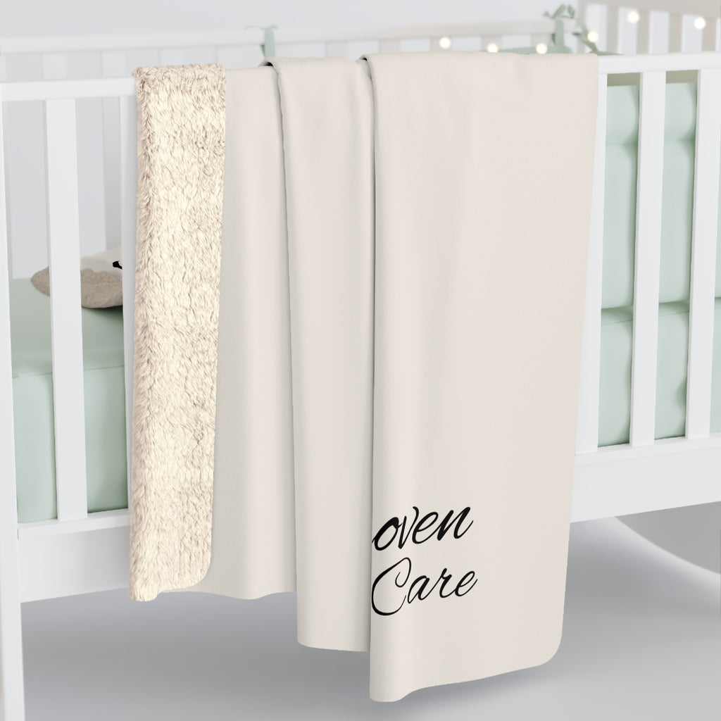 Personalized Sherpa Blanket — Cozy Fleece Throw with Custom Name