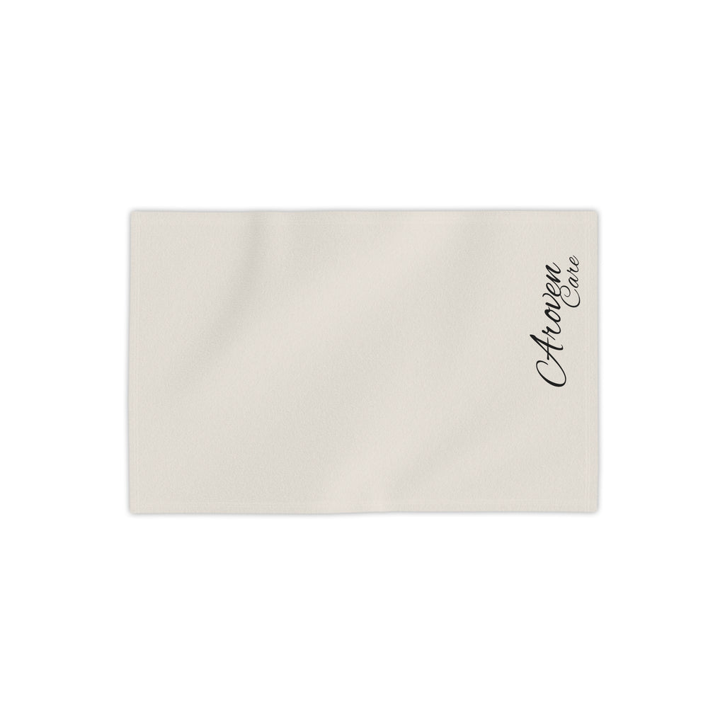 Aroven Care Beach Towel – Minimal Script Logo Cotton Beach Towel